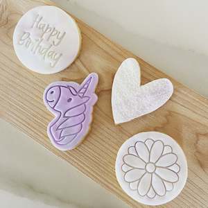 Unicorns & Flowers Cookies