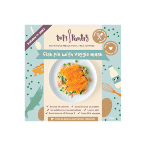 Tots Pantry Toddler Meals: Fish Pie w Veggie Mash