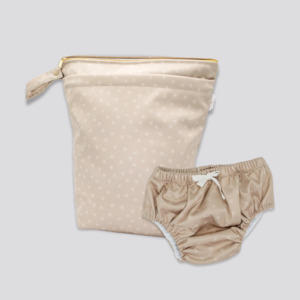 Diaper Wet Bags: Luxe Wet Bag + Swim Nappy Set - Beehave