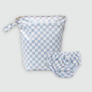 Diaper Wet Bags: Luxe Wet Bag + Swim Nappy Set - So Checked Out
