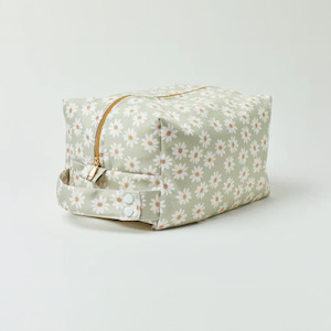 Cloth Nappy Pod - Wild Daisy Sea Mist Green