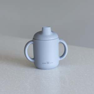 Silicone Dinnerware: Silicone Sipper Cup - Fog