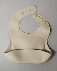 SAMPLE - Silicone Bib - Oat