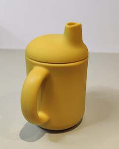 Clearance: SAMPLE Silicone Sipper Cup - Sunshine
