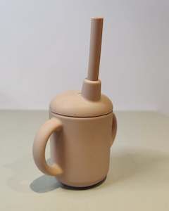 SAMPLE Silicone Straw Cup - Primrose