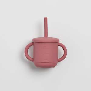 Silicone Cup - Raspberry