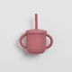 Silicone Cup - Raspberry