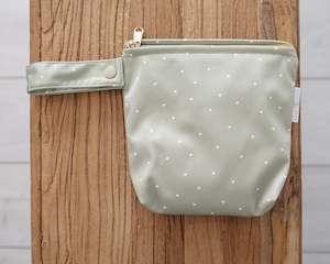 Mini Wet Bag - Field Of Hearts