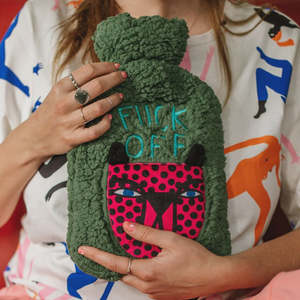 Studio Soph: Rude | Hot Water Bottle & Cover