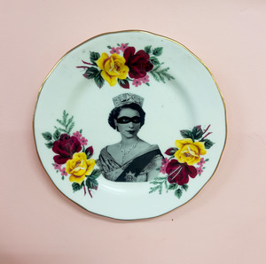 Art Stationary: The Black Pixie | Bandit Queen Side Plate