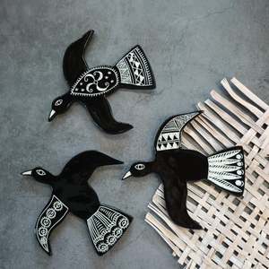 Art Stationary: Wall Art | Sgraffito Navigation Bird