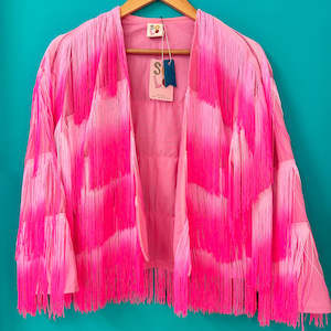 Clothing: SOLO LABEL | Ombre Tassel Coat