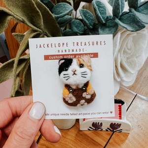 New: Jackelope Treasures | Kitty Brooches