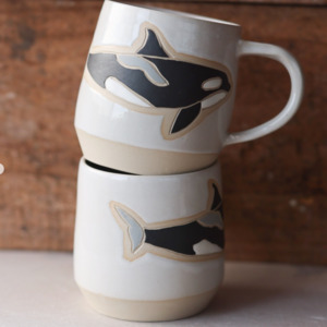 Ceramics: Hoff The Grid Goods | Orca Mug