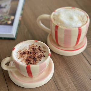 Ceramics: Mama + Me | Cup & saucer set