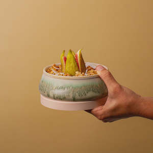 Ceramics: Small Ceramic Travel Bowl | Rainforest Jasper