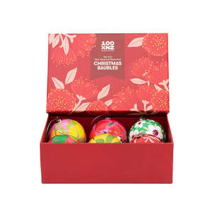 NZ Botanicals Christmas Baubles