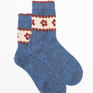 Daisy Chain Top Sock