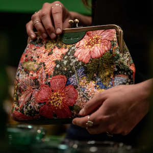 Accessories: Fleur Woods Large Clutch - Bella