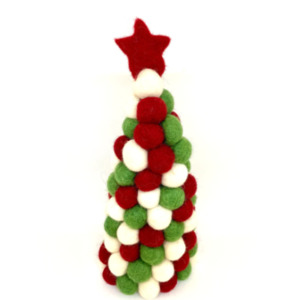 C H R I S T M A S: Standing  Felt Christmas Tree