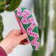 Green Snake Beaded Headband