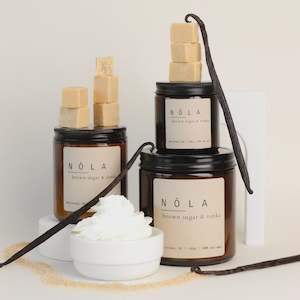Nola Candles: NOLA CANDLES | Brown Sugar & Tonka bean