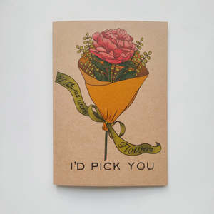 Globofilter Best Selling Index: Greeting card - If Mums were Flowers I’d pick you