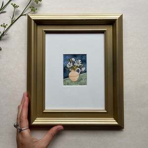 Globofilter Best Selling Index: BEC BROWN | Framed Mini | White Daisies