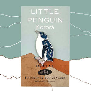 Brooches Pins: Enamel Pin | Little Penguin - Kororā