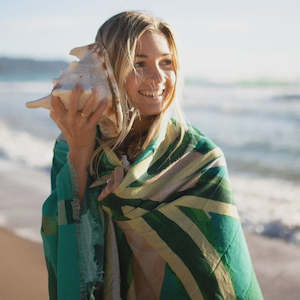 Scarves Sarongs: Beach Sarong - Island Treasures by Jen Sievers
