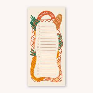 Cards Stationary: Shopping List Magnetic Notepad