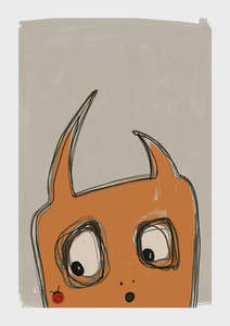 Art Stationary: Monster with Ladybird