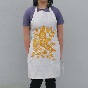 Tea Towels Aprons: aroha nui tui apron