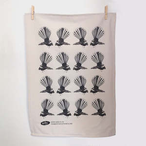 Piwakawaka Fantail | Tea Towel
