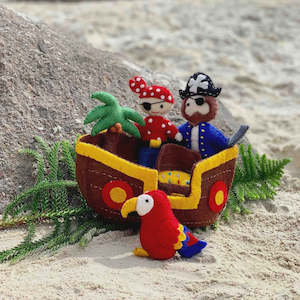 Pashom | Pirate Ship Play Set