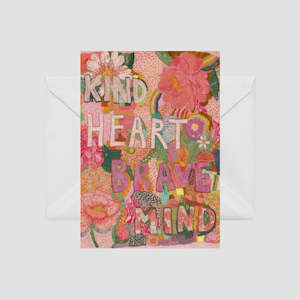 Cards Stationary: Fleur Woods | Kind Heart Card