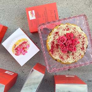 School Holiday Boredom Busters: Coconut, Raspberry, Kaffir Lime Cake Kit