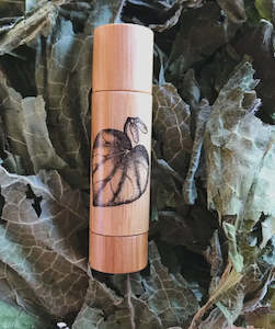 Made In Nelson: Kawakawa + Mint Lip Balm Bamboo Tube