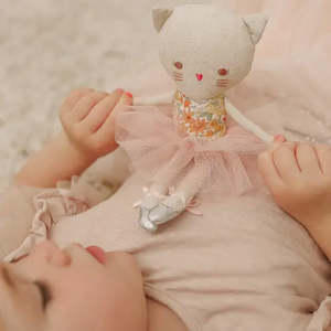 Tiny Island Dolls: Odette Kitty Ballerina Sweet Marigold