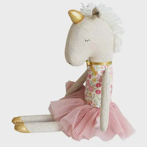 Tiny Island Dolls: Yvette Unicorn Doll Rose Garden
