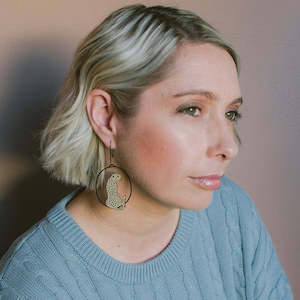 Earrings 1: Denz & Co | Cheetah Earrings