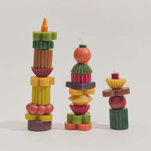 Poppy + Sage | Small Stacking candle