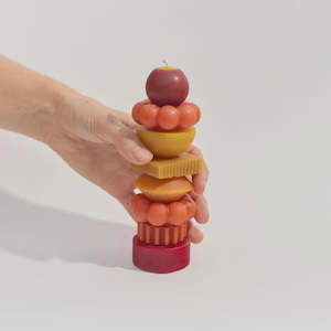 Poppy + Sage | Medium Stacking Candle