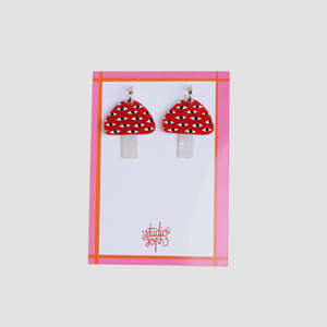 Made In Nelson: STUDIO SOPH | Mushroom Earrings