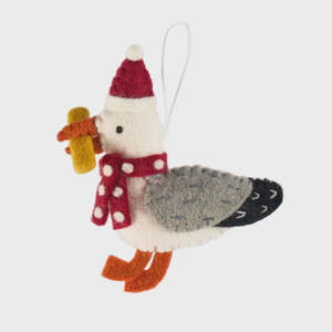 C H R I S T M A S: Pashom Hanging Decoration - Seagull w Chip