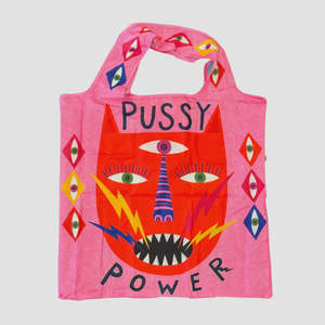 Accessories: STUDIO SOPH | Pussy Power Shopping Bag