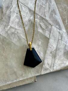 Necklaces: Natalie Kere | Black Pounamu
