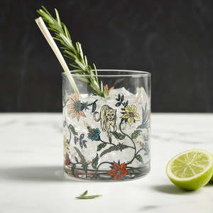 Kitchenware Serve Ware: Botswana Botanical glassware