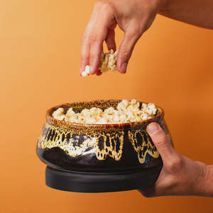 Ceramics: Cougar Ceramic Travel Bowl