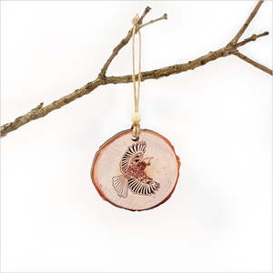 C H R I S T M A S: Wood Slice Ornament | Tui